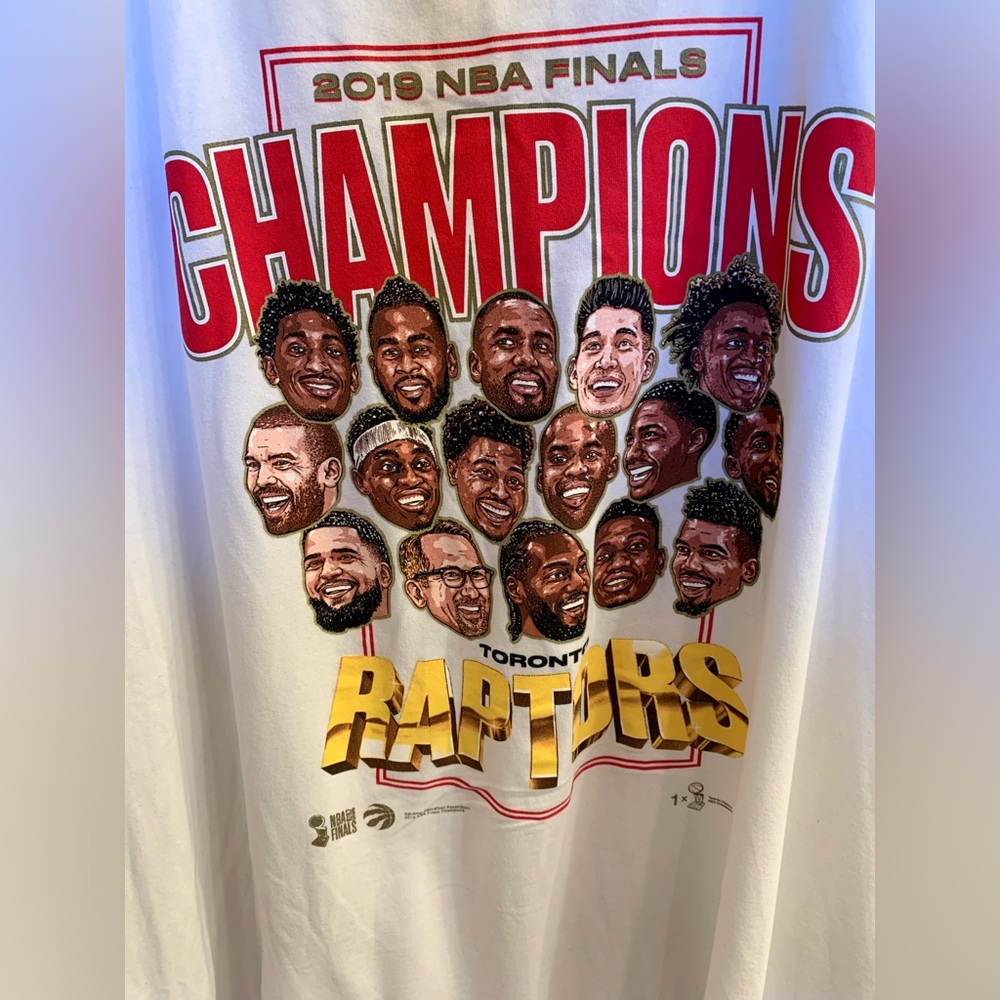 Toronto Raptors 2019 Championship Nike Dri-Fit T-Shirt - Picture 3 of 6